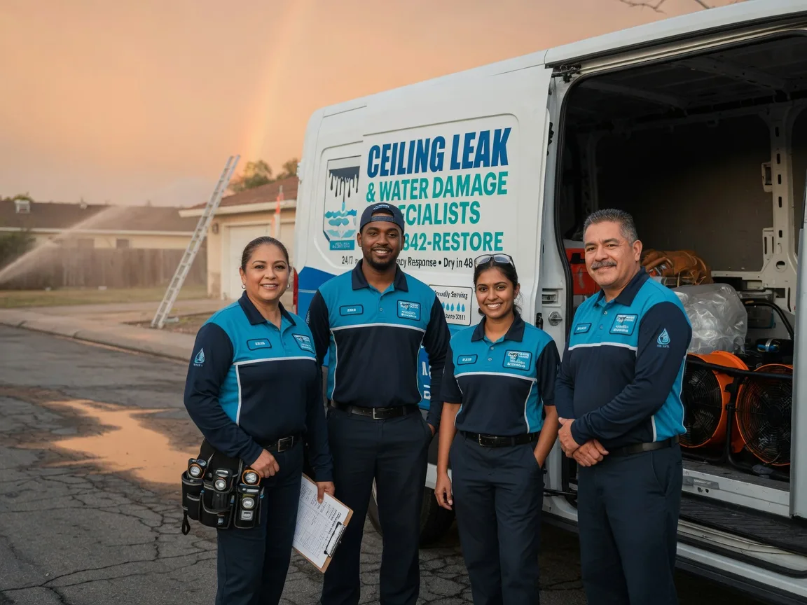 Ceiling Leak Cleanup company in Crystal, ND