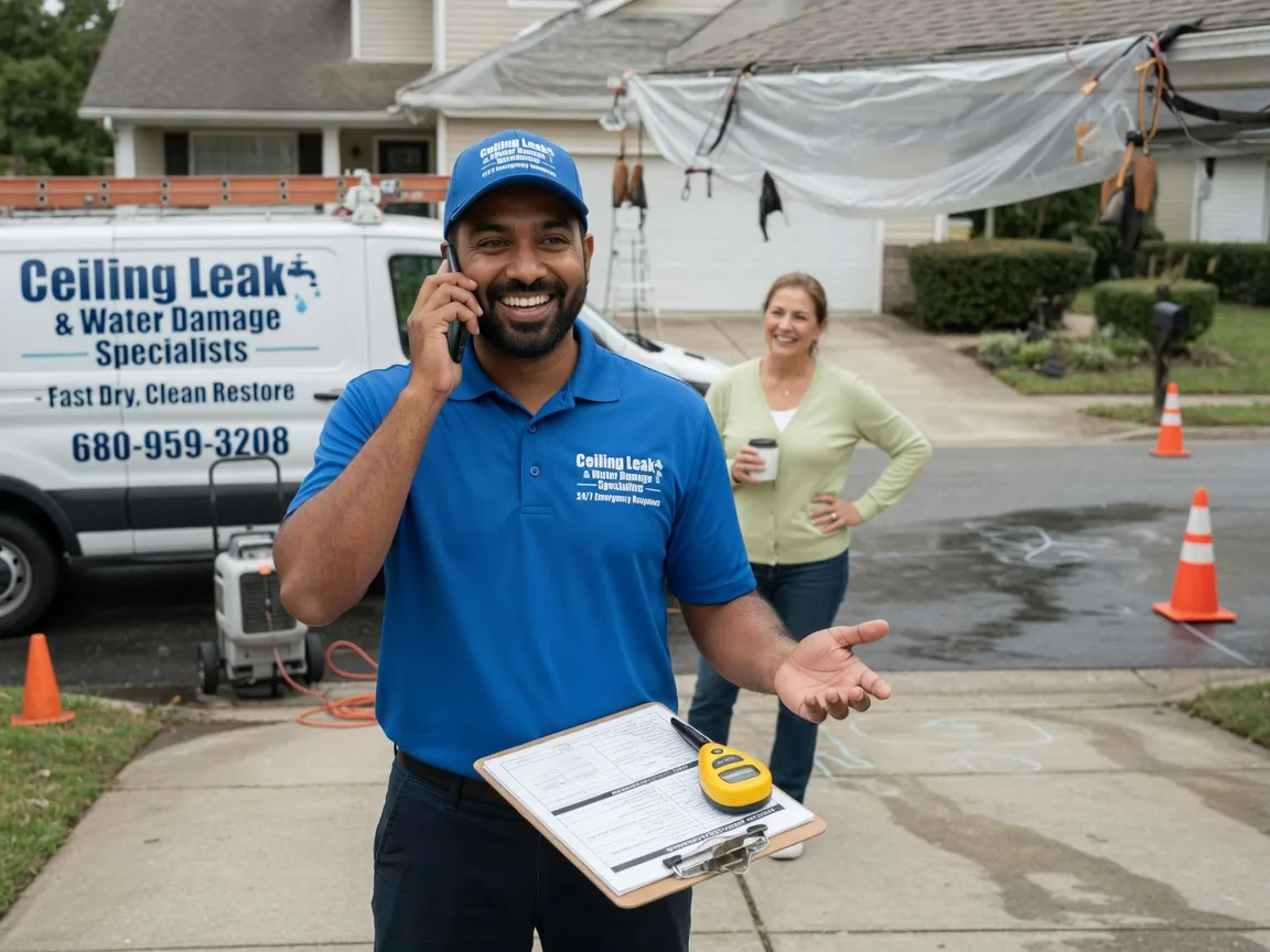 Ceiling Leak Cleanup Crystal, ND FAQs